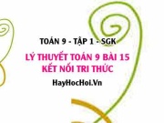 Lý thuyết Toán 9 Bài 15: Độ Dài Cung, Diện Tích Hình Quạt & Vành Khuyên (Kết Nối Tri Thức)